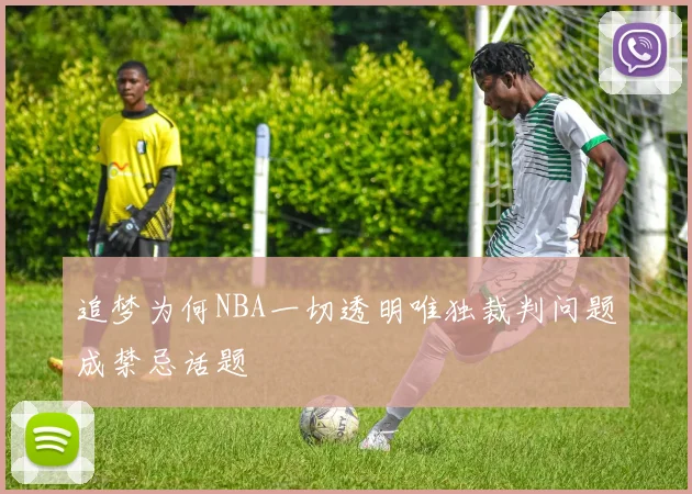 追梦为何NBA一切透明唯独裁判问题成禁忌话题